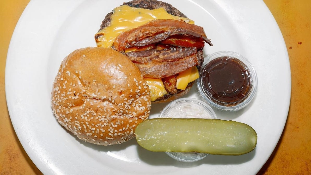 Bacon Cheddar Burger.