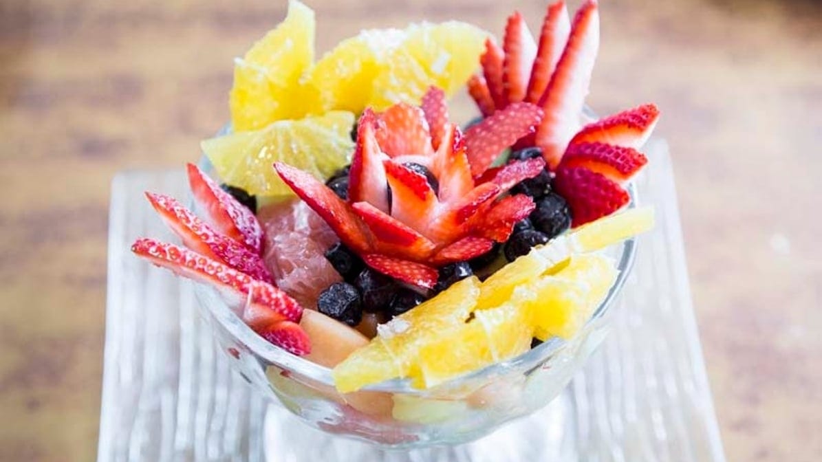 Fresh Fruit Salad.