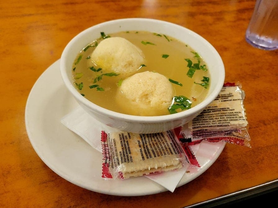Matzoh Ball Soup.