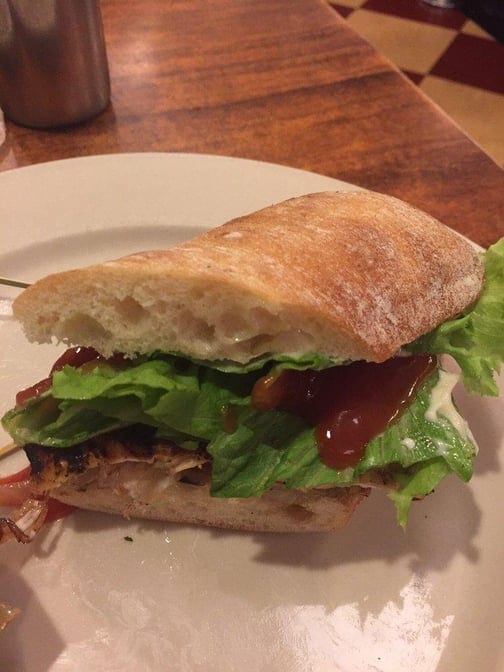 Grilled Chicken Sandwich.