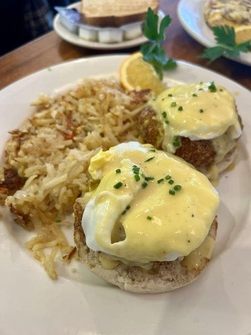 Maryland Eggs Benedict.