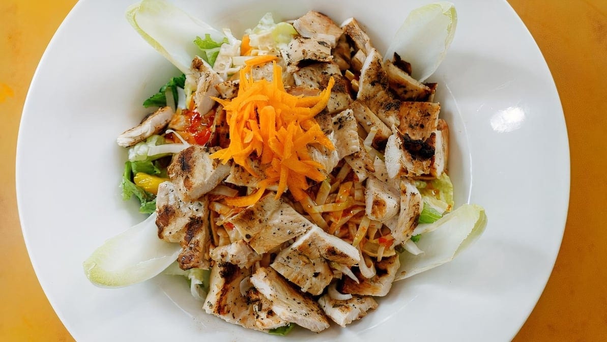 Chopped Asian Chicken Salad.