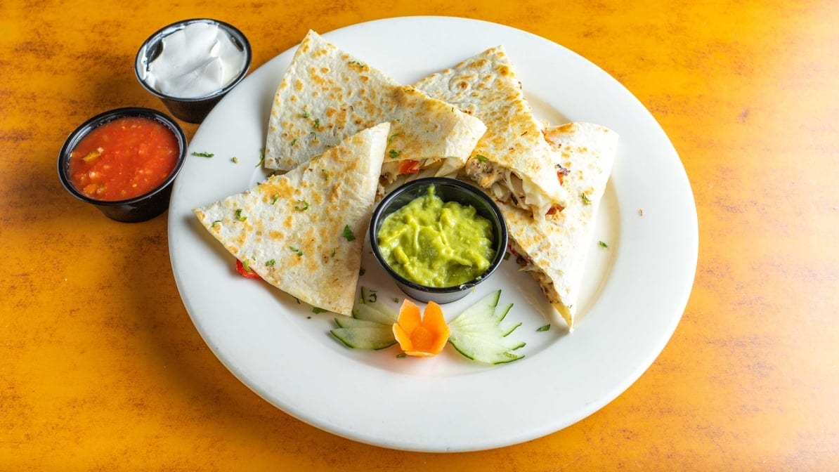 Chicken Quesadilla.
