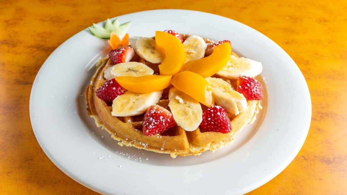 Tropical Waffle.