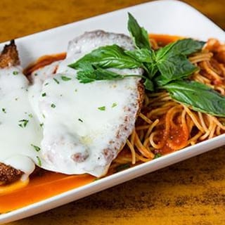 Lunch Eggplant Parmesan