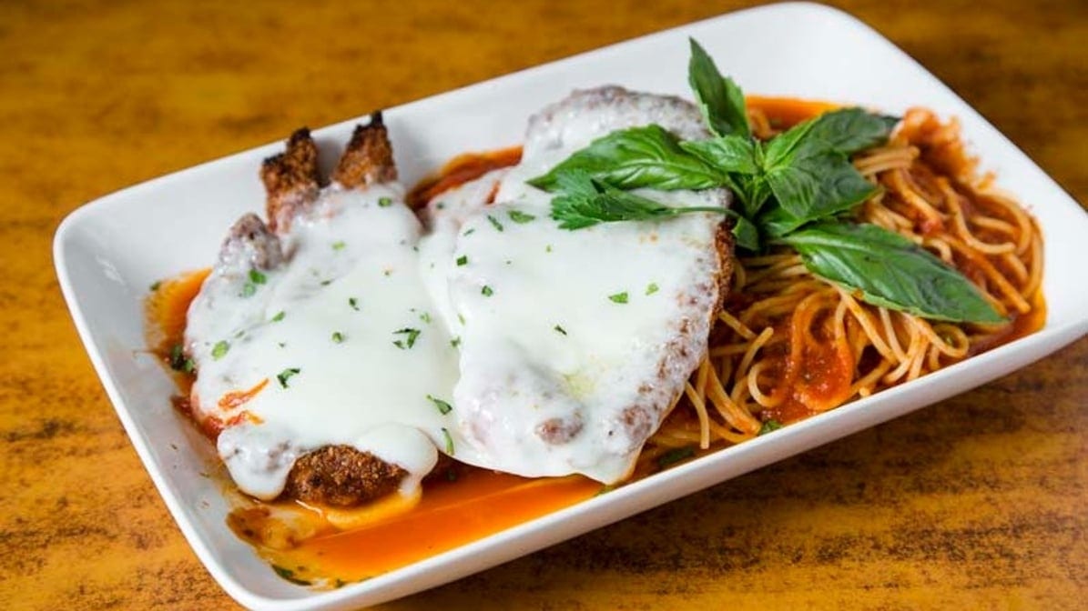 Chicken Parmigiana.