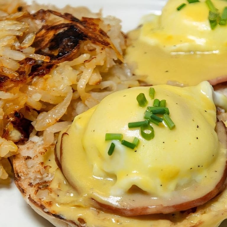 Delicious Eggs Benedict Awaits