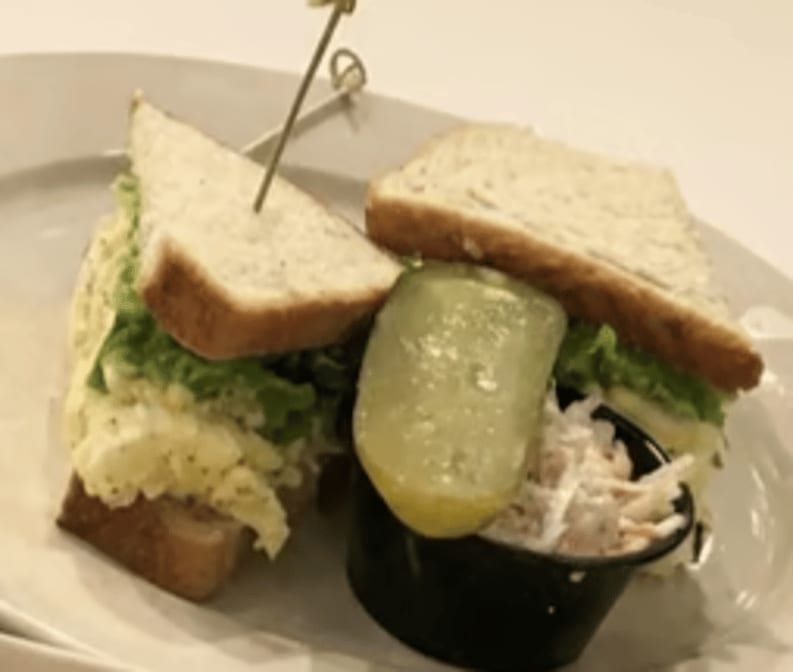 Egg Salad Sandwich.