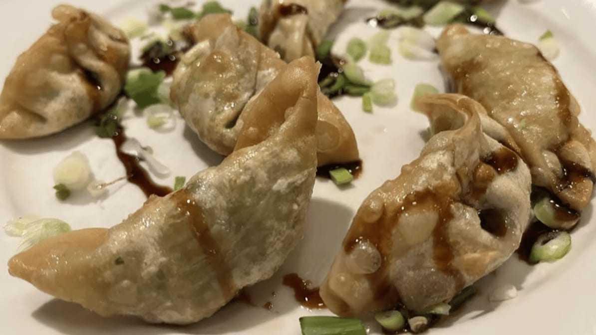 Edamame Dumplings.
