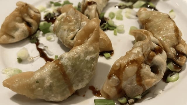 Edamame Dumplings.