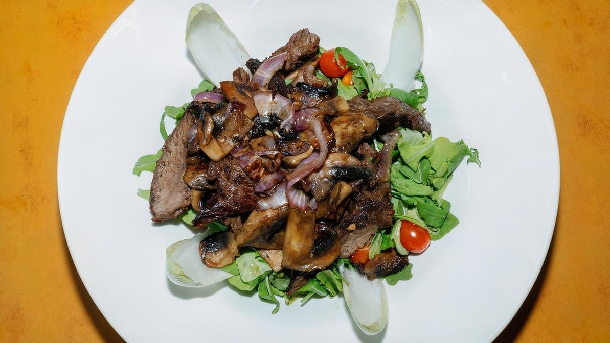 Marinated Steak Salad.