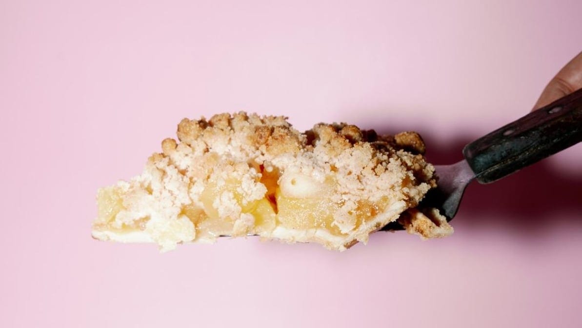 Apple Crumb Pie.