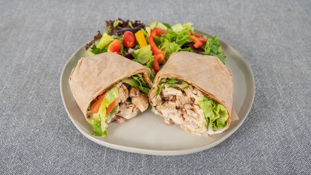 Chicken Caesar Wrap.