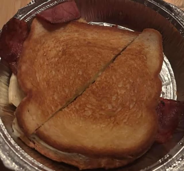 Grilled Cheese & Bacon.